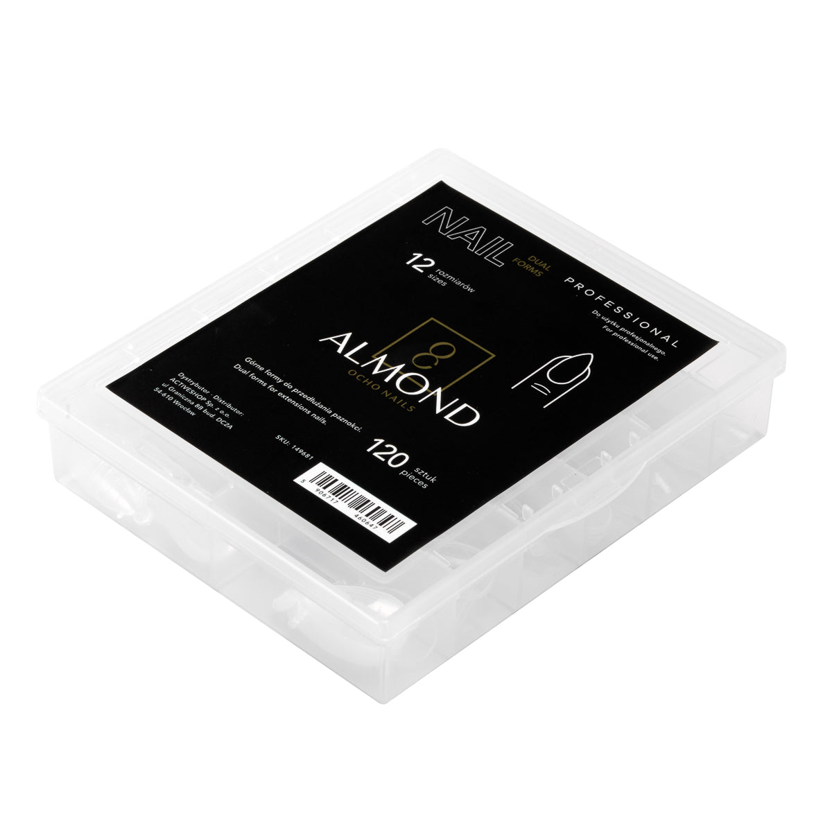 OCHO NAILS kettős formájú mandula