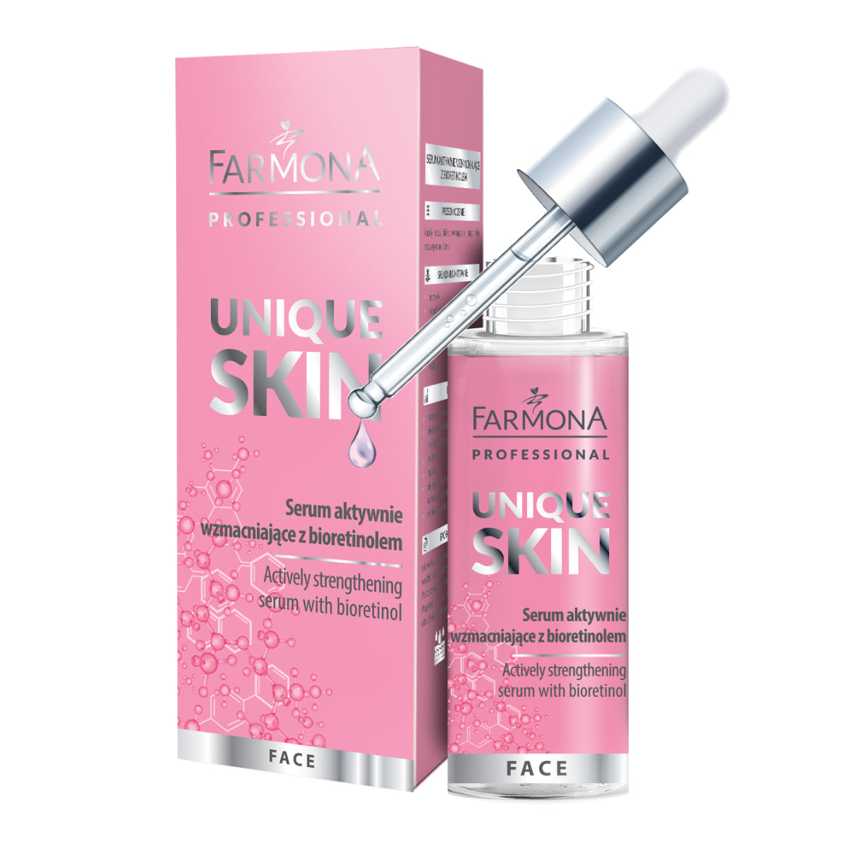 Farmona UNIQUE SKIN aktívan erősítő éjszakai szérum Bioretinollal 30 ml