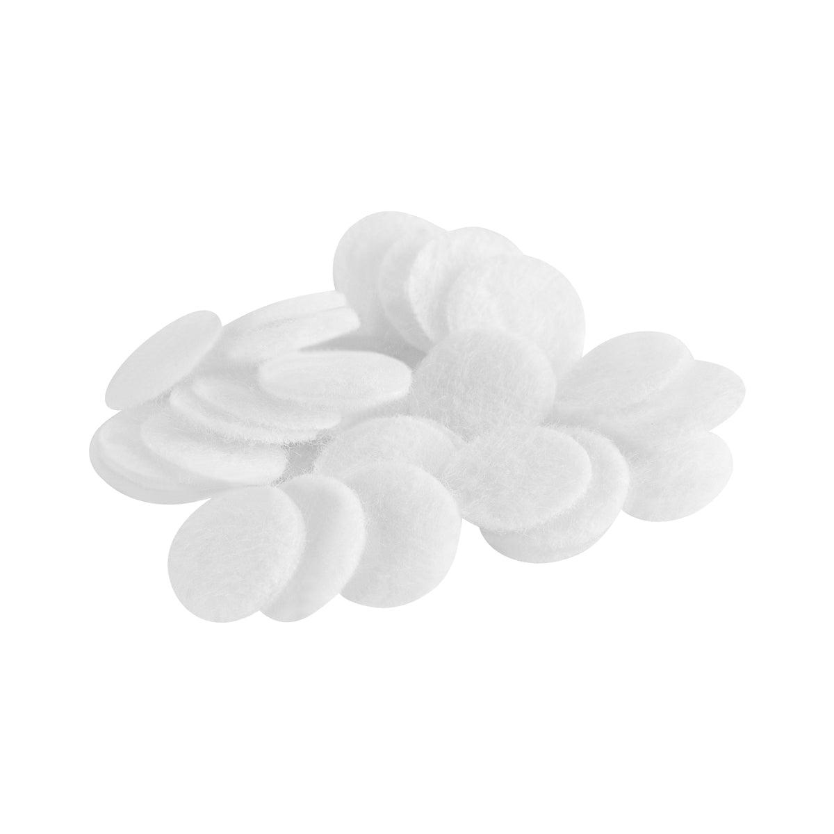 Small cotton microdermabrasion filters, 40 pcs.