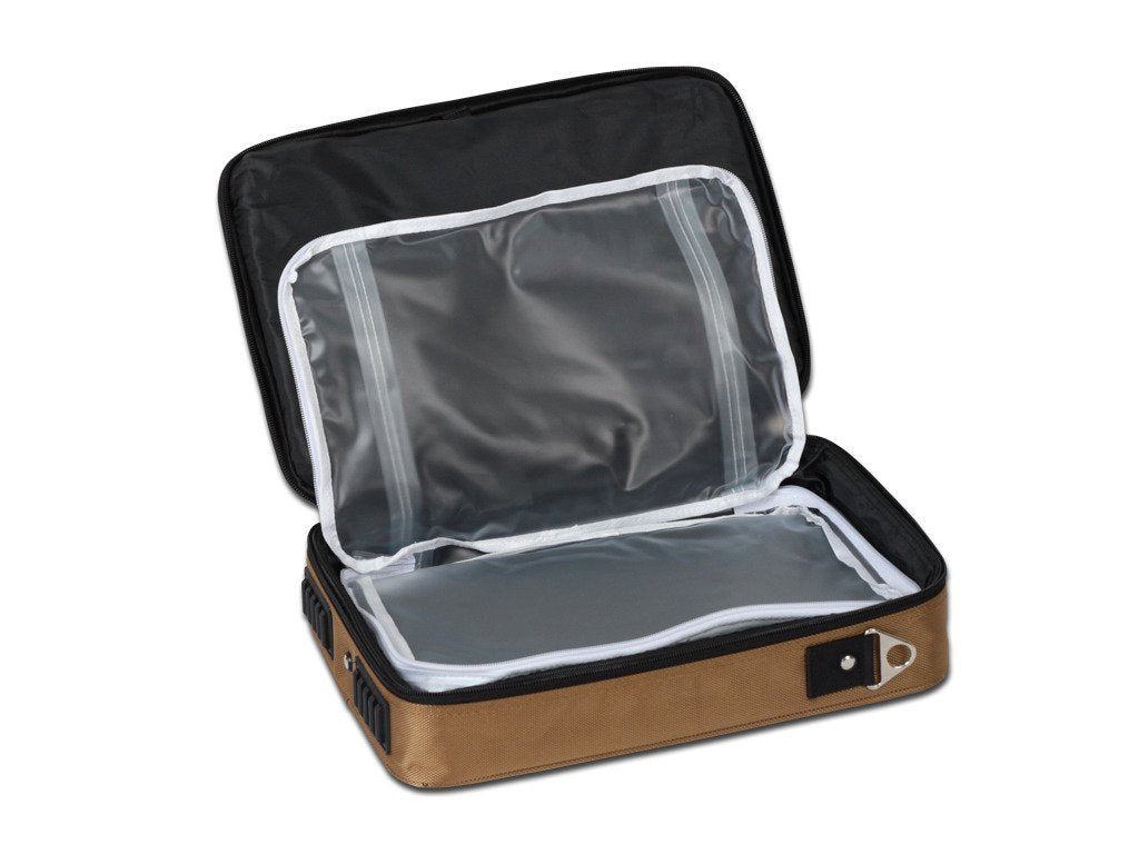 Hordozható lávakő-melegítő