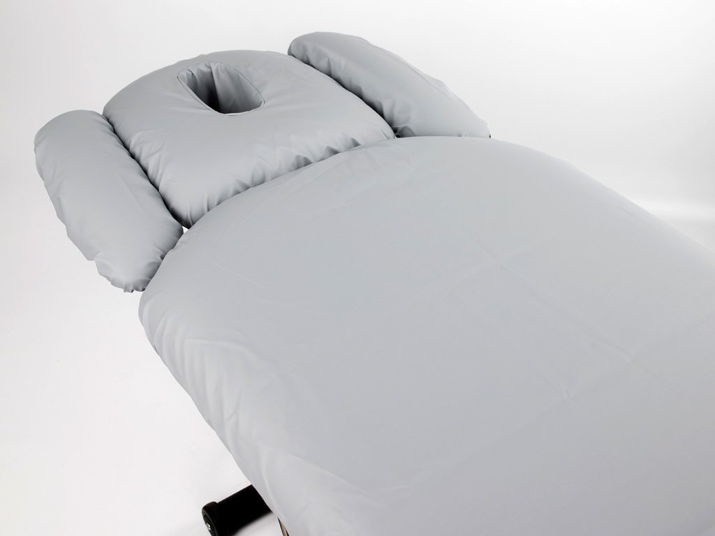 Agila 4 C460 (Olajálló) szürke bőrbevonat masszázsasztalhoz 197x70