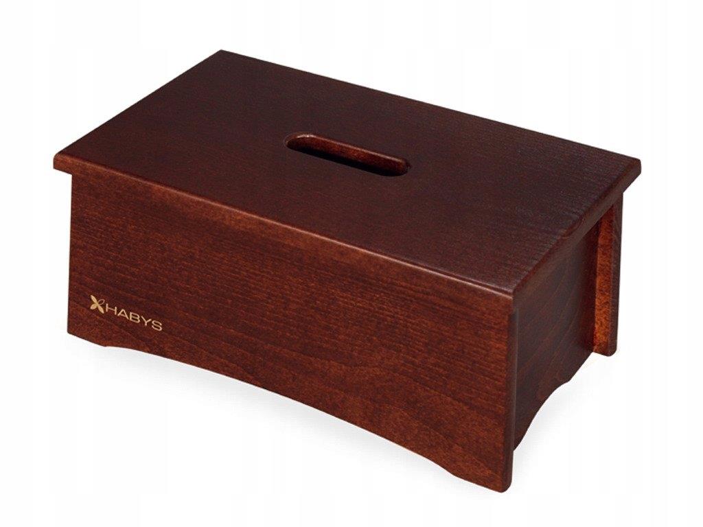 Sötétfából készült fa fellépő