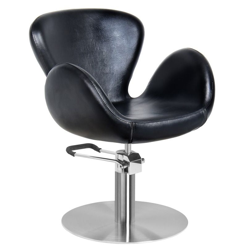 Gabbiano hairdressing chair Amsterdam black