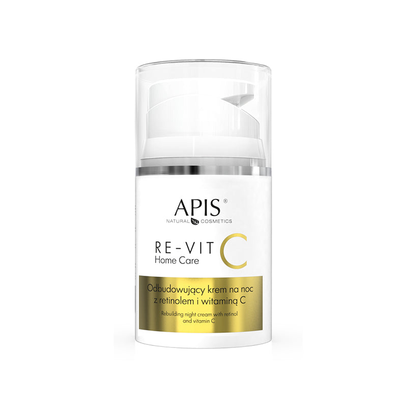 APIS RE-VIT C OTTHONI ÁPOLÁS REVITALIZÁLÓ ÉJSZAKAI KRÉM RETINOLLAL ÉS C-VITAMINNAL 50 ML
