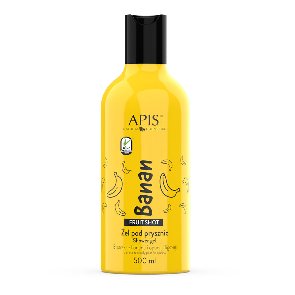 APIS Fruit Shot, banán tusfürdő 500 ml