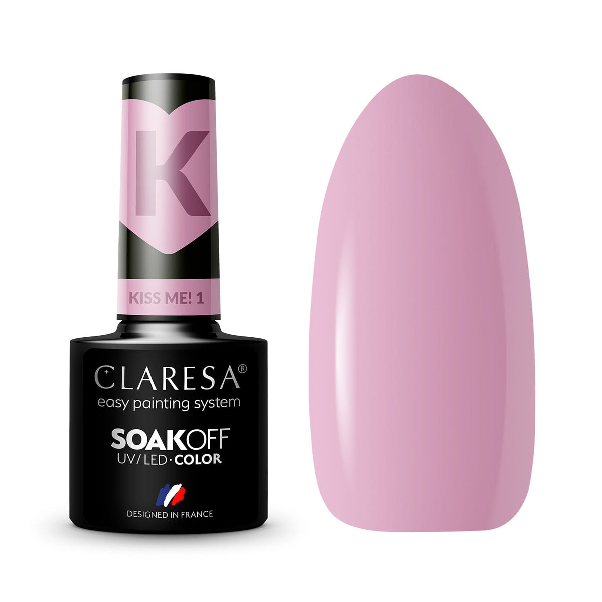 CLARESA Kiss me! hibrid körömlakk 1-5 g
