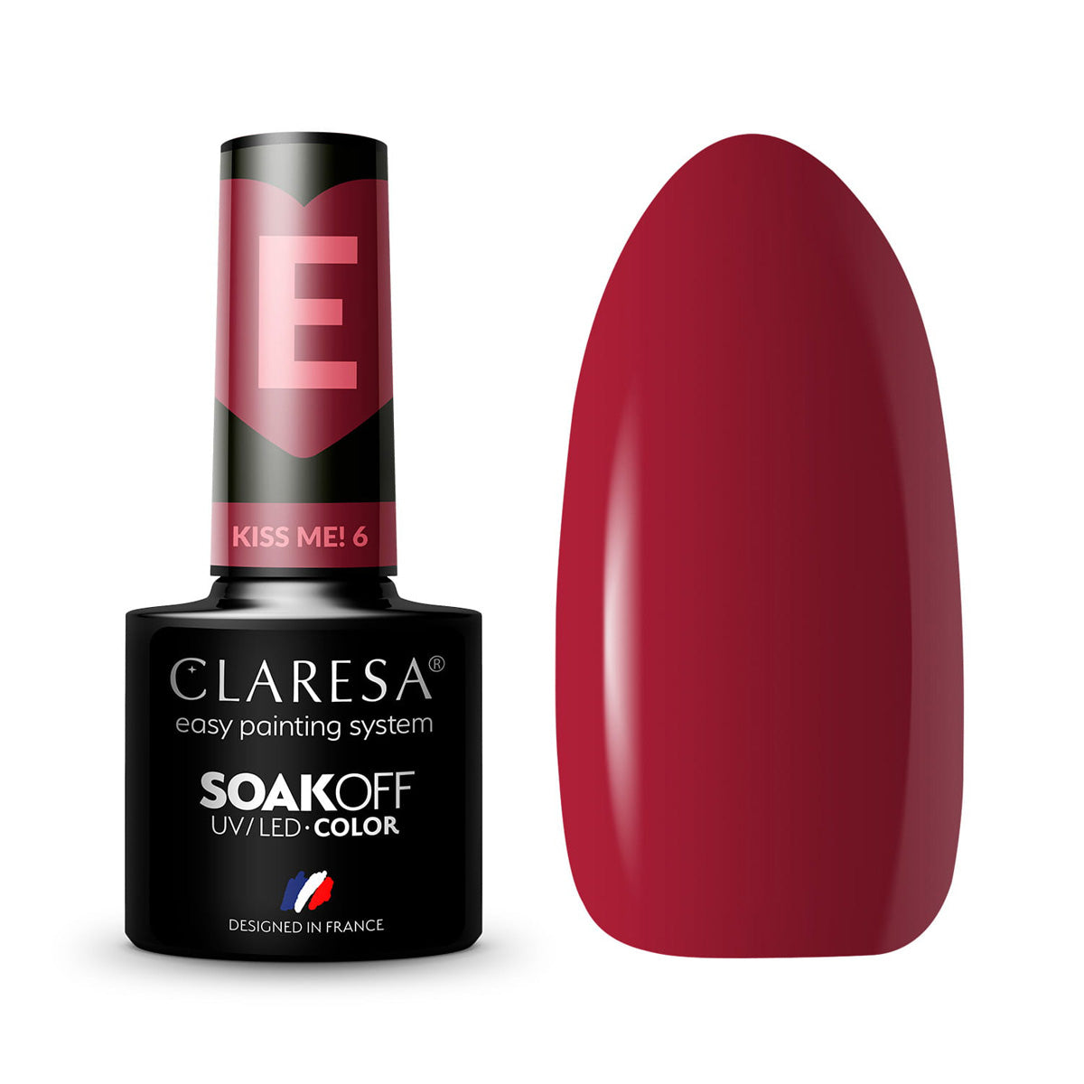 CLARESA Kiss me! hibrid körömlakk 6 -5 g