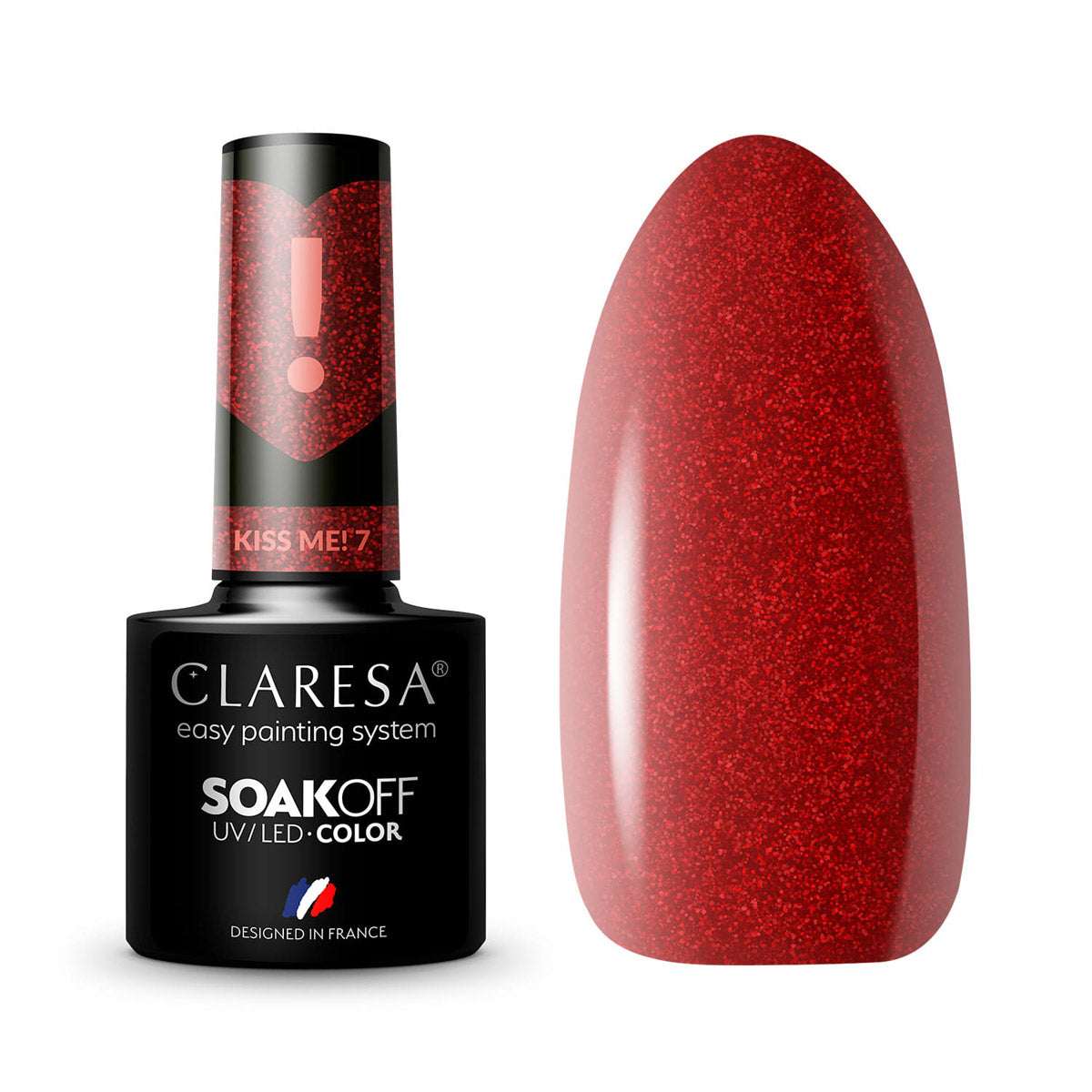 CLARESA Kiss me! hibrid körömlakk 7 -5 g