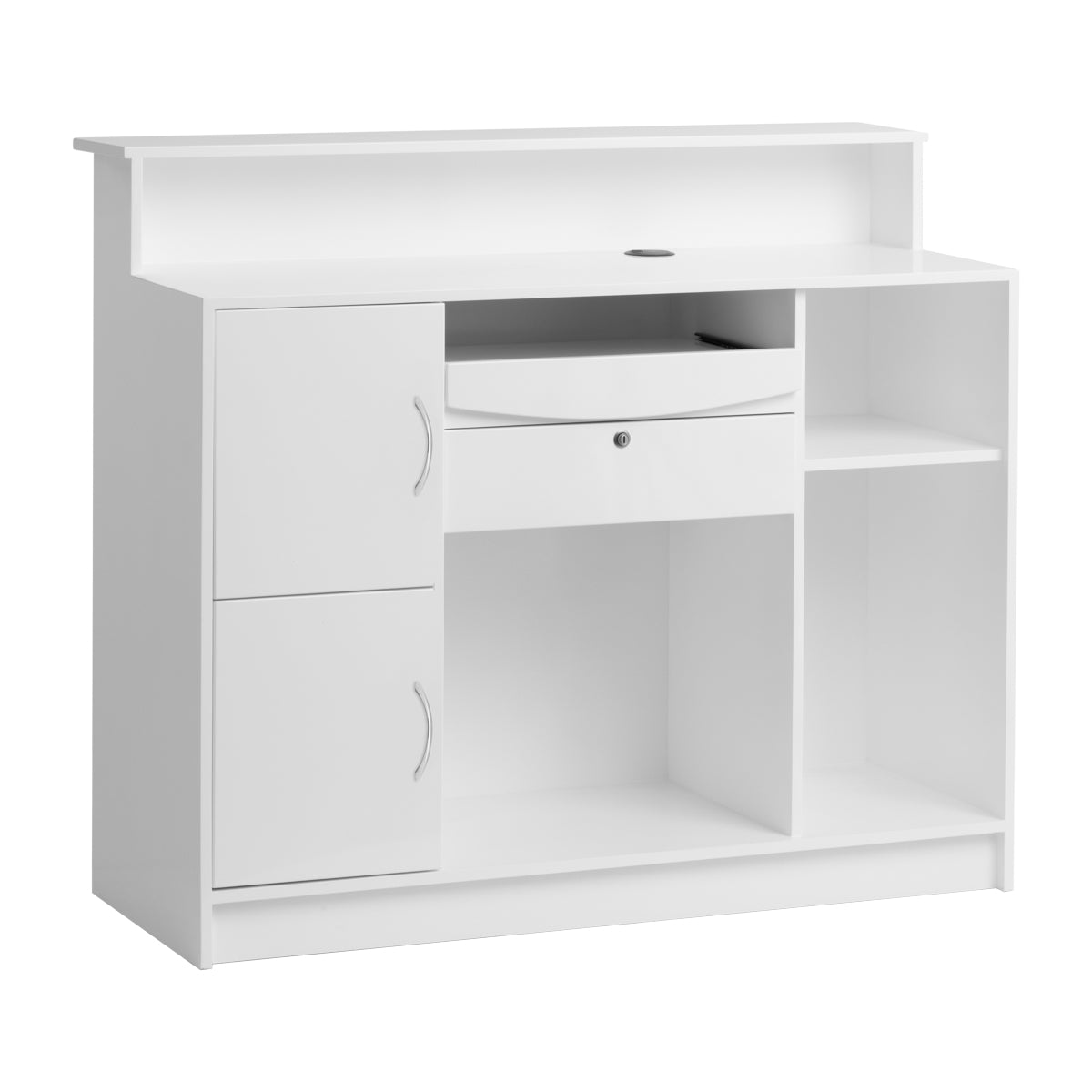 Gabbiano Reception Desk G26W White